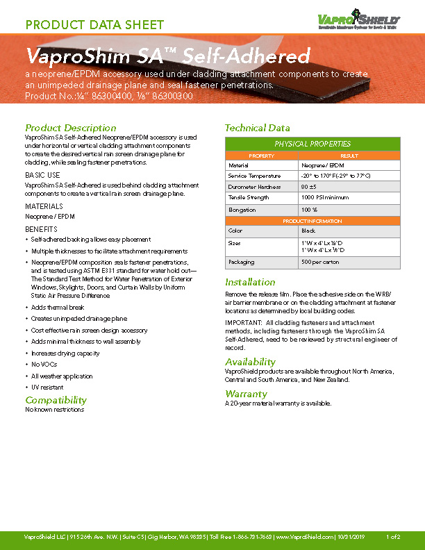 Data Sheet (PDF)